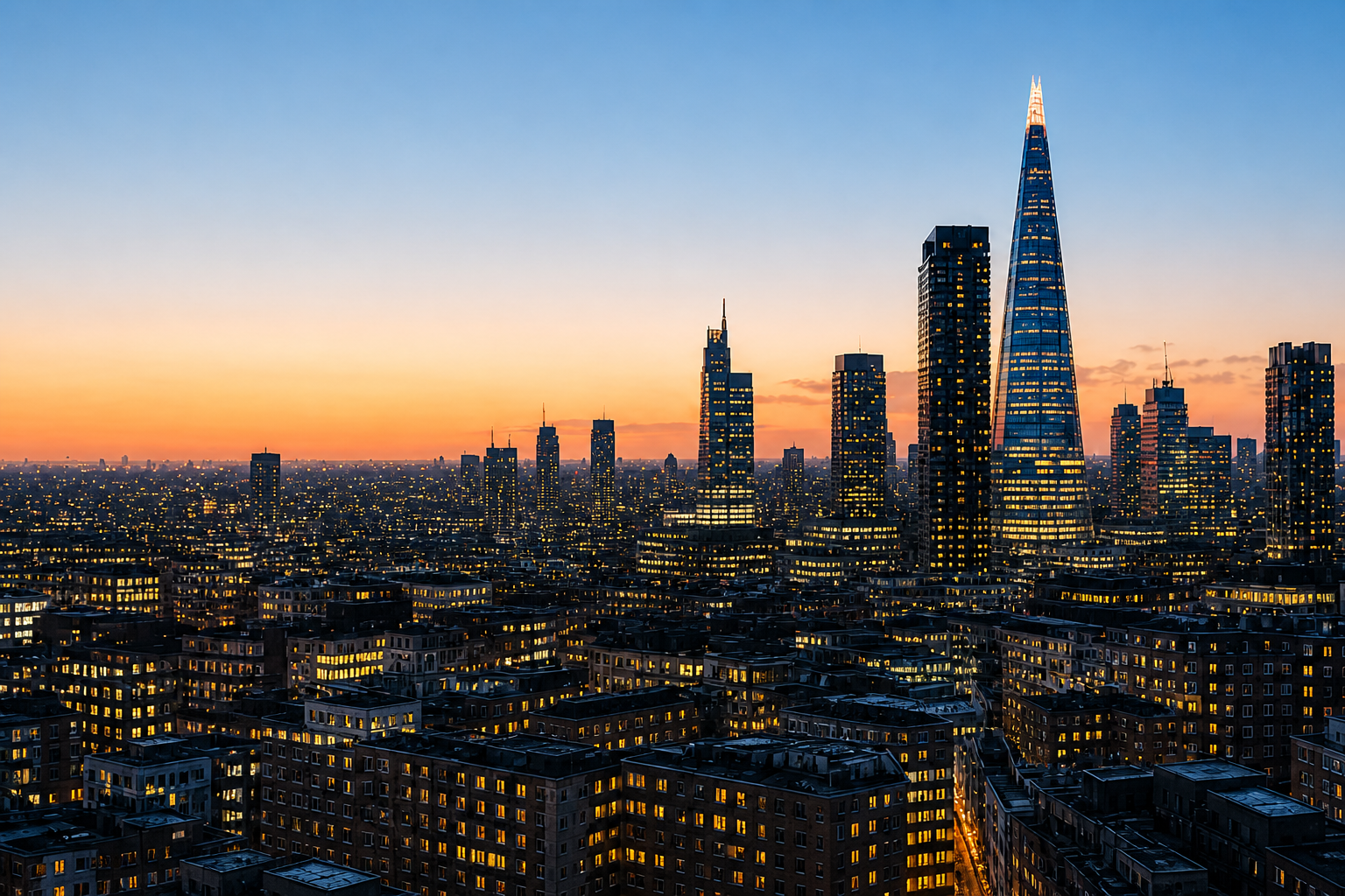 London skyline